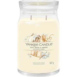 Yankee Candle Duftkerzen Soft Wool & Amber Unisex 368 G