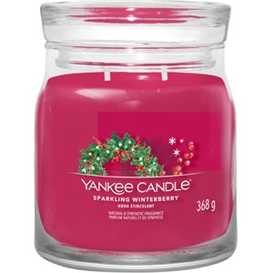 Yankee Candle Bougies Parfumées Sparkling Winterberry 368 G