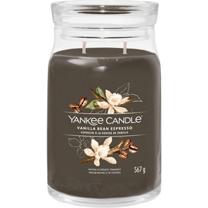 Yankee Candle Bougies Parfumées Vanilla Bean Espresso 368 G
