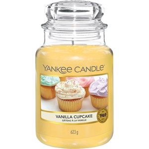 Yankee Candle Duftkerzen Vanilla Cupcake Classic Medium Glass 411 G
