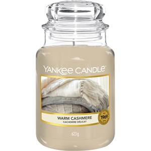 Yankee Candle Duftkerzen Warm Cashmere Classic Meidum Glass 411 G