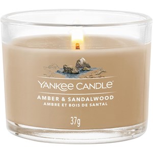 Yankee Candle - Votivkerze im Glas - Amber & Sandalwood