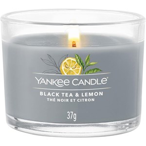 Yankee Candle - Votivkerze im Glas - Black Tea & Lemon