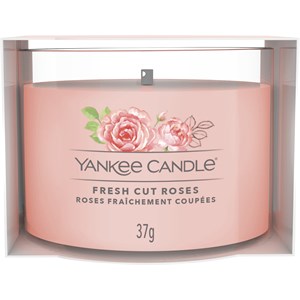 Yankee Candle Bougie Votive En Verre Fresh Cut Roses 37 G