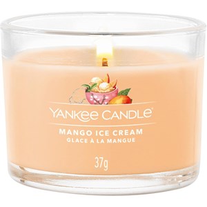 Yankee Candle Bougie Votive En Verre Mango Ice Cream 37 G