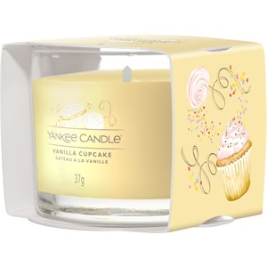 Yankee Candle - Bougie votive en verre - Vanilla Cupcake