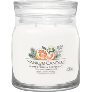 Yankee Candle - Votiivikynttilä lasissa - White Spruce + Grapefruit