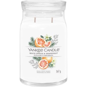 Yankee Candle - Votiivikynttilä lasissa - White Spruce + Grapefruit