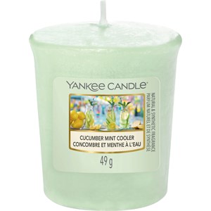 Yankee Candle Votivkerzen Cucumber Mint Cooler Duftkerzen Damen 49 G