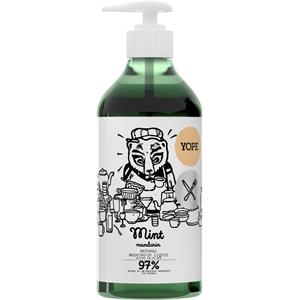 Yope Produits Nettoyants Dishwashing Liquids Menthe & Mandarine Natural Washing-Up Liquid 750 Ml