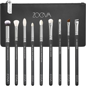 ZOEVA Pinsel Pinselsets Its All About The Eyes Brush Set Brush Clutch + 228 Crease Definer + 234 Smoky Blender + 317 Wing Liner + 227 Eyeshadow Blende