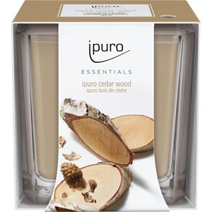 Ipuro Room Fragrances Essentials By Ipuro Cedar Wood Candle 125 G