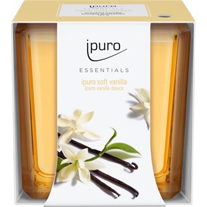 Ipuro Room Fragrances Essentials By Ipuro Soft Vanilla Candle 125 G