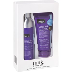 Muk Haircare Haarpflege Und -styling Blonde Muk Geschenkset Blonde Muk Shampoo 300 Ml + Blonde Muk Treatment 300 Ml 1 Stk.
