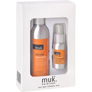 Muk Haircare Haarpflege Und -styling Hot Muk Geschenkset Hot Muk Thermal Protector 250 Ml + Hot Muk Serum 55 Ml 1 Stk.