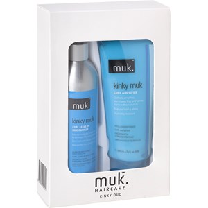 Muk Haircare Haarpflege Und -styling Kinky Muk Geschenkset Kinky Muk Curl Leave In Moisturiser 200 Ml + Kinky Muk Curl Amplifier 200 Ml 1 Stk.