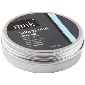 Muk Haircare Styling Muds Savage Mud Fiber & Gum Damen 95 G