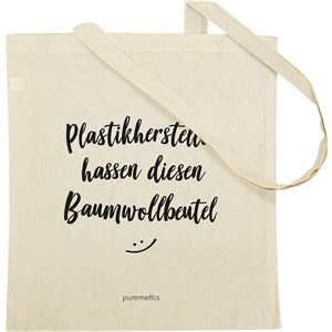 Puremetics Pflege Accessoires Plastikhersteller Hassen Diese Tasche! Statement Baumwolltasche 1 Stk.