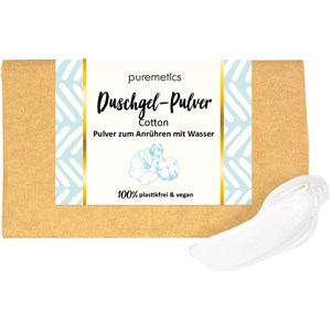 Puremetics Duschpflege Duschgel-Pulver Cotton Duschgel Damen