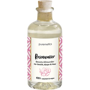 Puremetics Gesichtspflege Beauty-Allrounder Rosenwasser Gesichtswasser Damen
