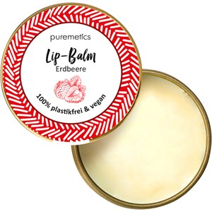 Puremetics Pflege Lippenpflege Lip Balm Erdbeere 10 Ml
