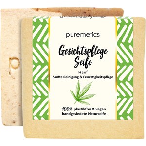 puremetics - Natural soaps - Gesichtspflegeseife Hanf