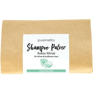 Puremetics Soin Shampooing Shampooing En Poudre Coco Menthe 50 G