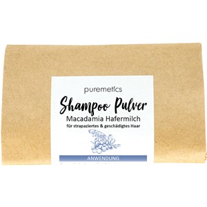 puremetics - Shampoo - Shampoo-Pulver Macadamia Hafermilch