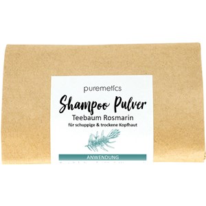 Puremetics Shampoo Shampoo-Pulver Teebaum Rosmarin Basic Unisex 50 G