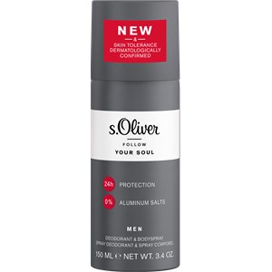 S.Oliver Follow Your Soul Men Deodorant Spray 150 Ml