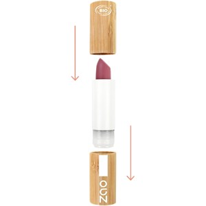 Zao Lippen Lippenstift Refill Cocoon Lipstick 414 Oslo 3,50 G