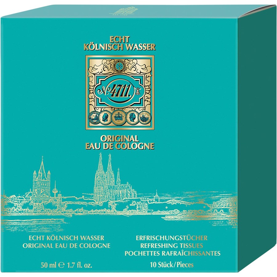 Original Eau de Cologne Refreshing Tissues by 4711 | parfumdreams
