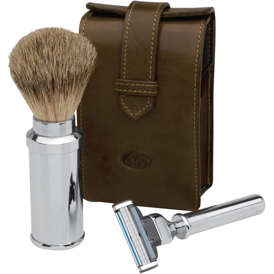 Shaving sets Shaving set in leather bag, Gillette Mach 3 by ERBE parfumdreams