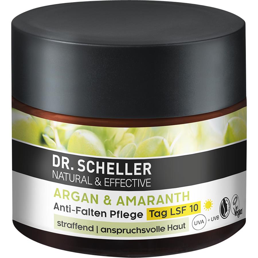 Argan & Amaranth AntiWrinkle Day Cream SPF 10 by Dr. Scheller parfumdreams