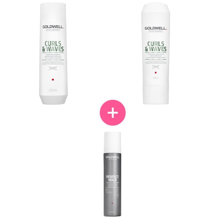 Goldwell Dualsenses Curls & Waves Shampoo – Feuchtigkeitsspendend Für Lockiges Haar, 250 Ml