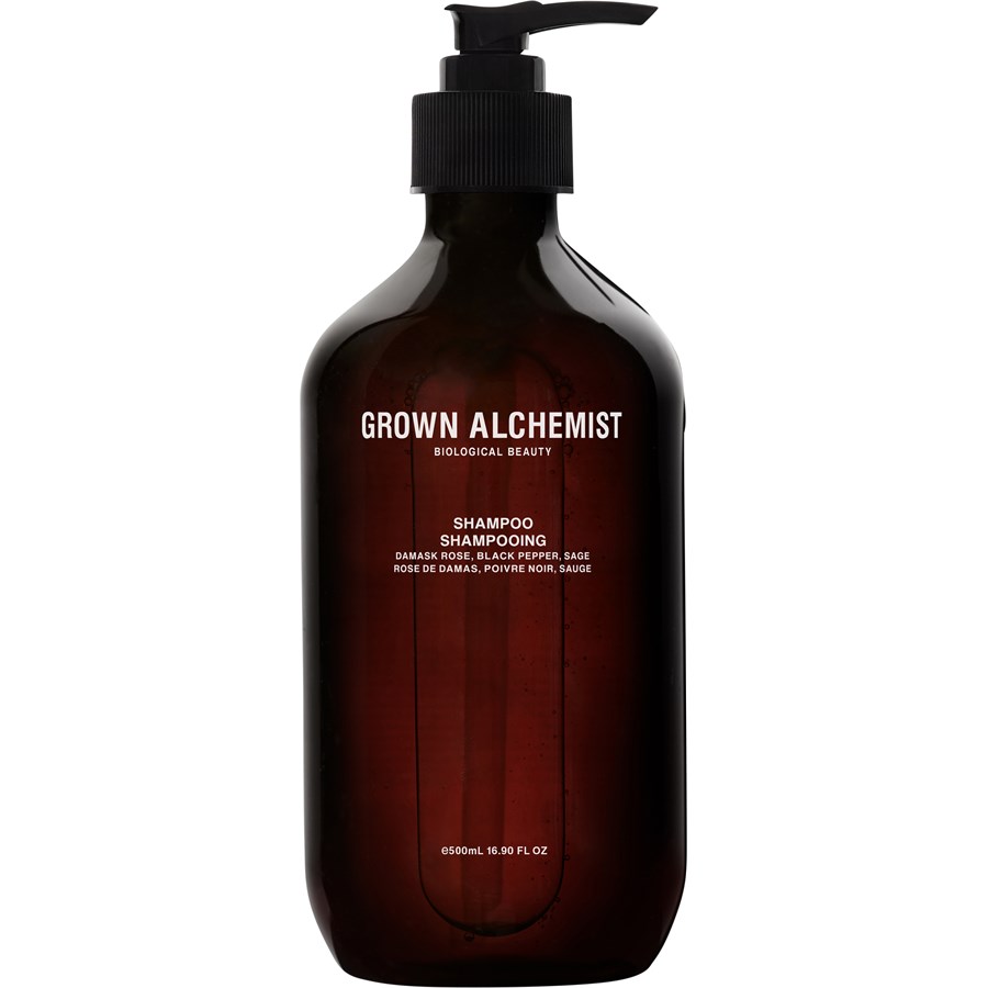 Shampoo Shampoo Damask Rose, Black Pepper & Sage by Grown Alchemist parfumdreams