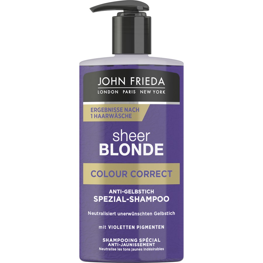 Sheer Blonde Colour Correct AntiGelbstich SpezialShampoo von John