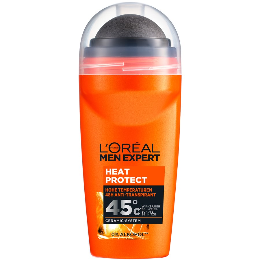 Deodorants Heat Protect Deodorant RollOn door L'Oréal Paris Men Expert