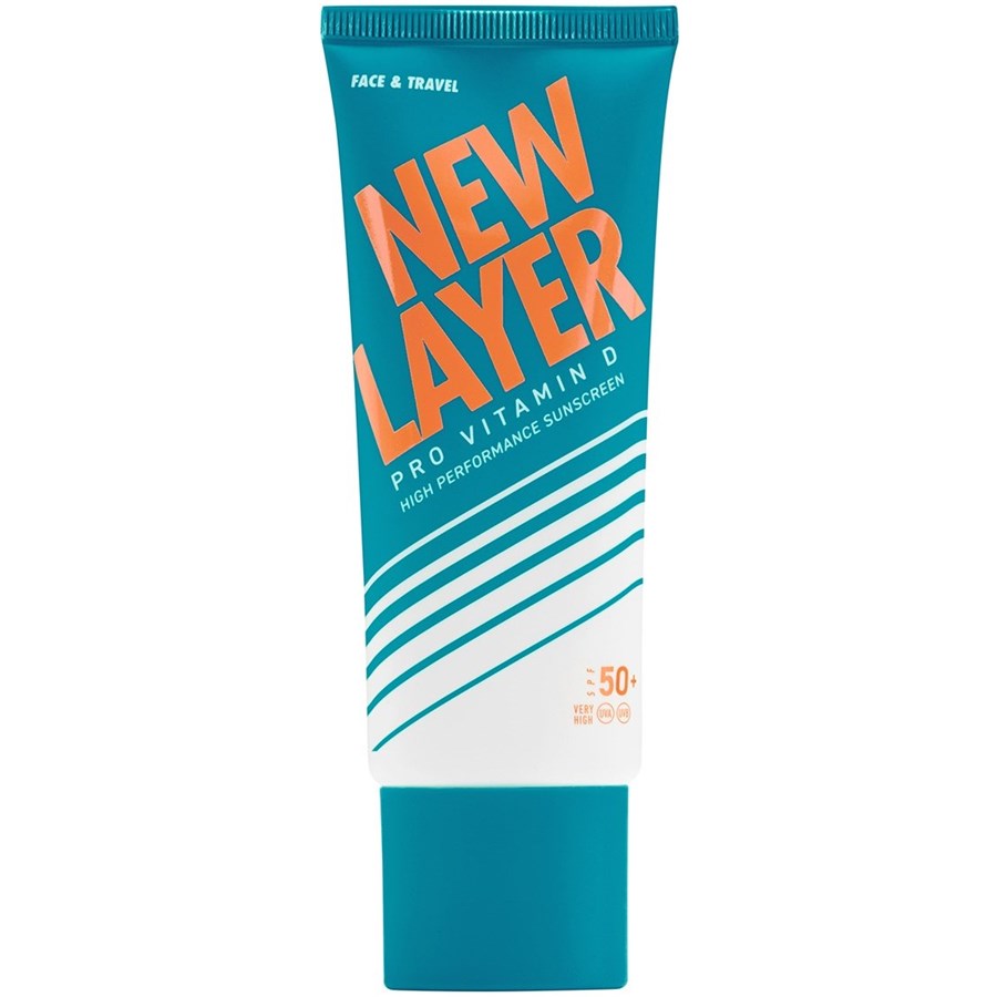 Sun Cream Pro Vitamin D Sunscreen SPF 50+ High Performance Face & Travel by NEW LAYER parfumdreams
