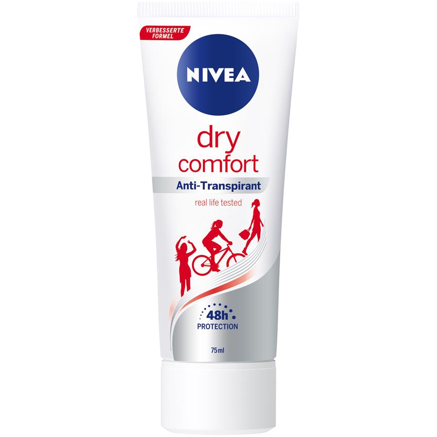 Kinderachtig mate Matron Deodorant Dry Comfort Plus Antiperspirant Cream by Nivea | parfumdreams