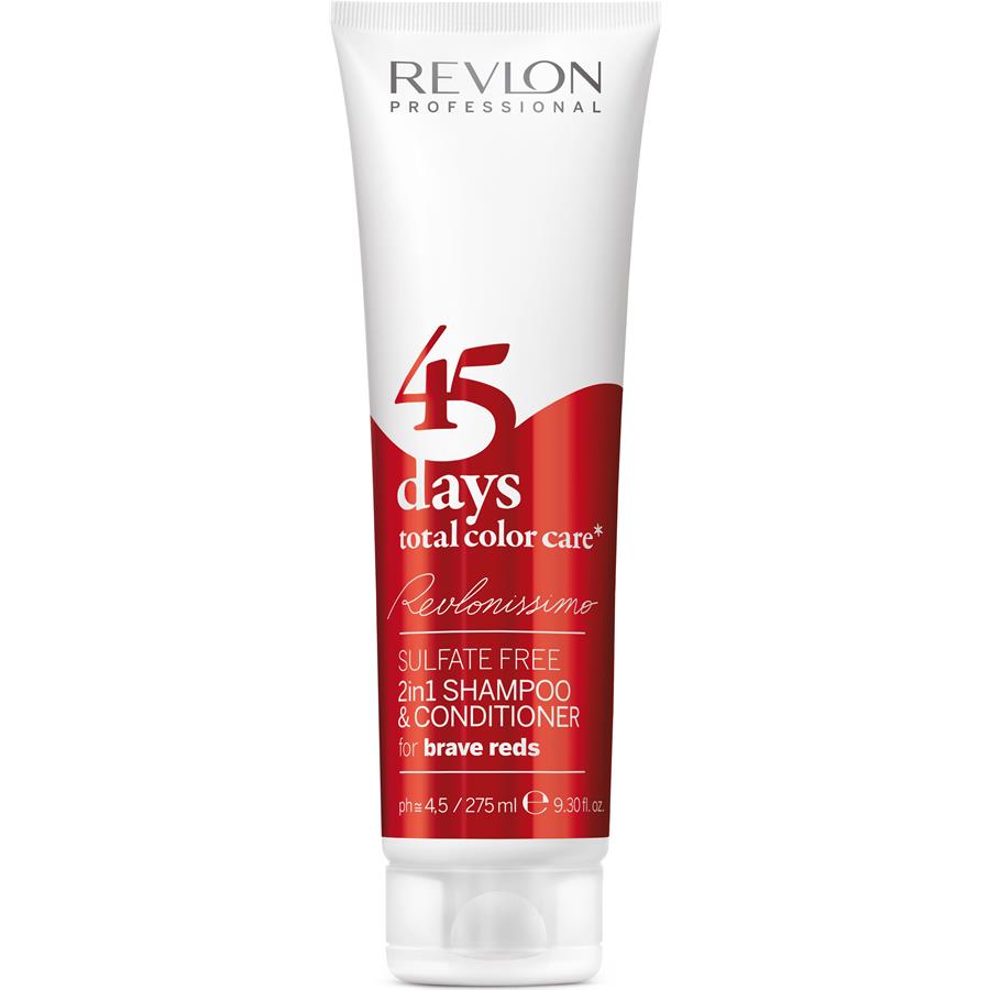 Revlonissimo 45 Days Shampoo & Conditioner Brave Reds by Revlon