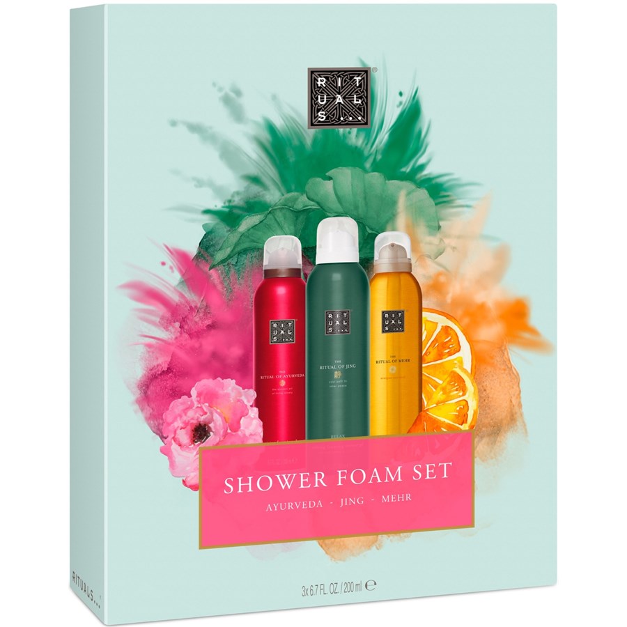 The Ritual Of Ayurveda Shower Foam Trio von Rituals parfumdreams