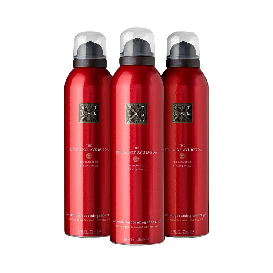 The Ritual Of Ayurveda Foaming Shower Gel Value Pack von Rituals ️