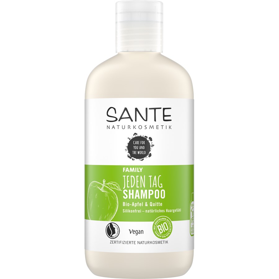 Shampoo Jeden Tag Shampoo BioApfel & Quitte von Sante Naturkosmetik ️
