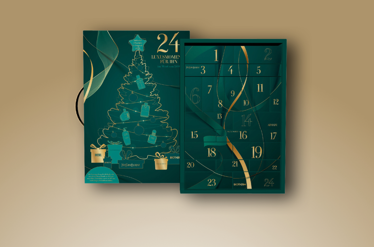 Positiv Premier Vask vinduer Perfume Advent Calendar ❄ | parfumdreams
