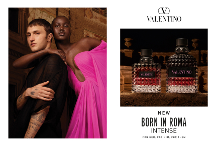 Valentino Uomo and Donna Born in Roma Intense: A New Chapter for Roman  Nights