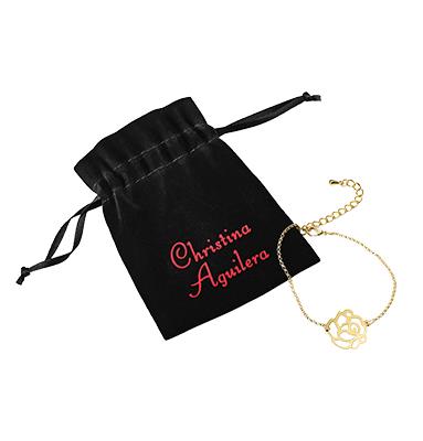 Christina Aguilera Flower Bracelet